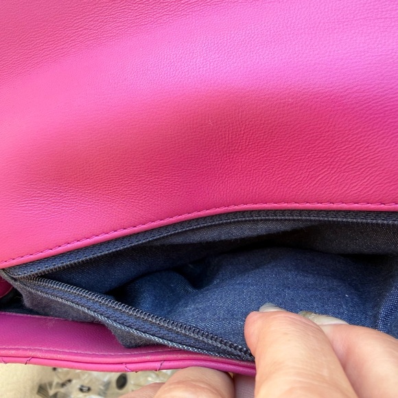 CHANEL Elegant Chain Single Flap Pink Leather Lambskin Shoulder Bag - Picture 11 of 11